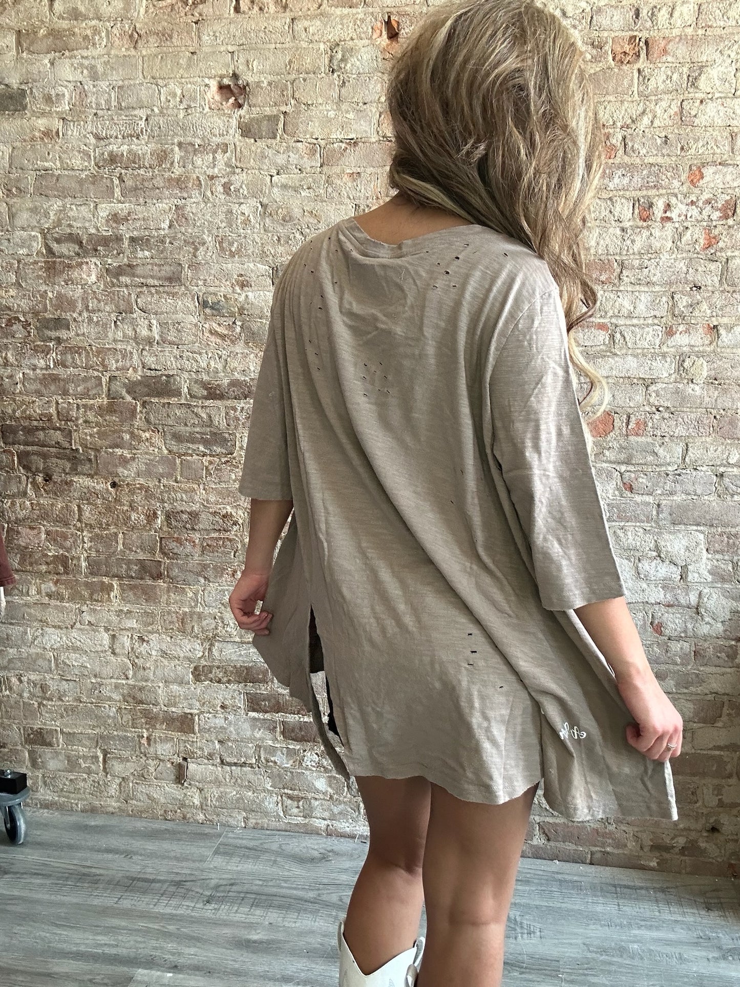 Shut The Damn Gate Tattered Shirt