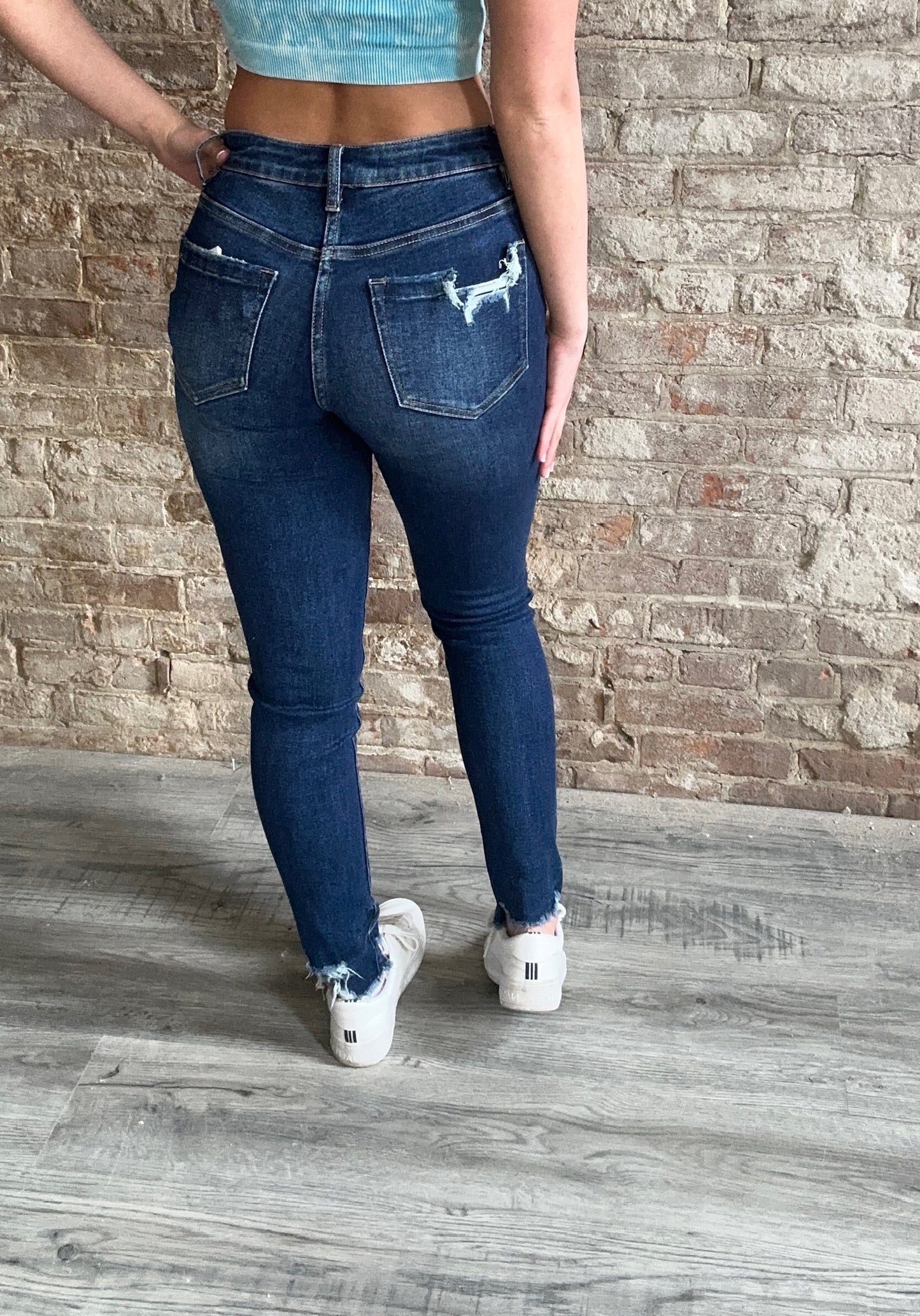 MICA Mid Rise Skinny Jeans
