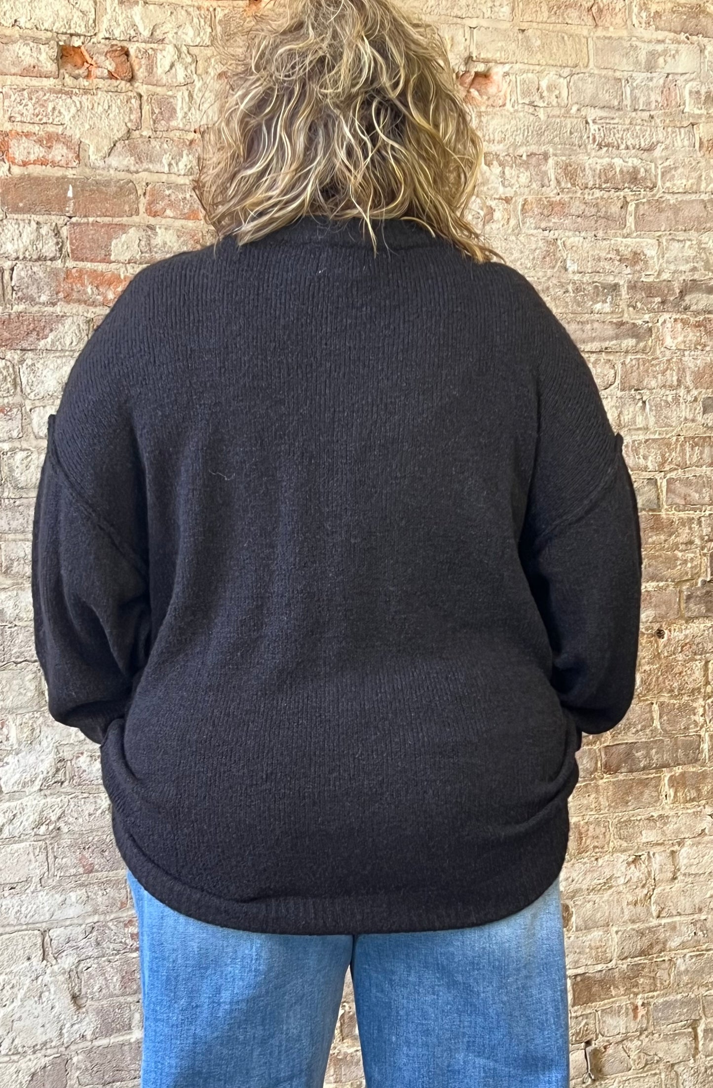 Curvy Oversized Classic Sweater