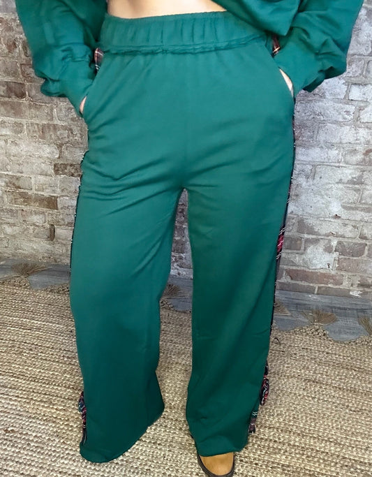 Green Bow Gift Sweatpants