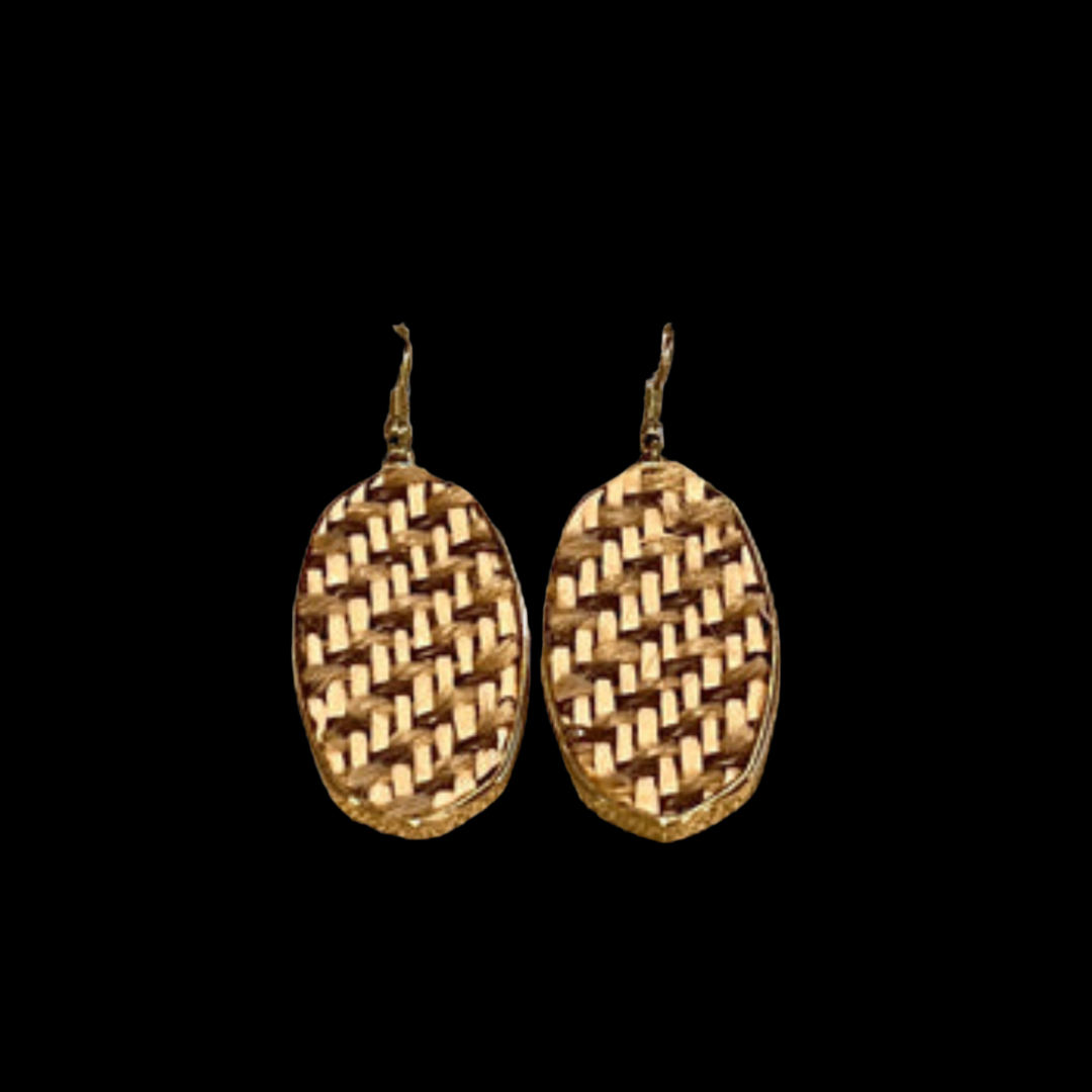 Weaved and Woven Dangle Earrings