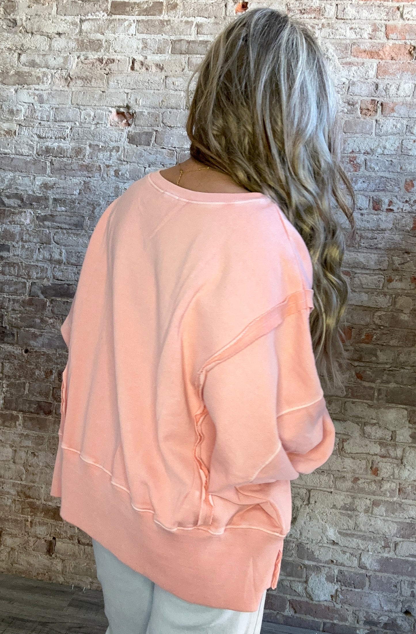 Organic Pigment Washed Sweatshirt