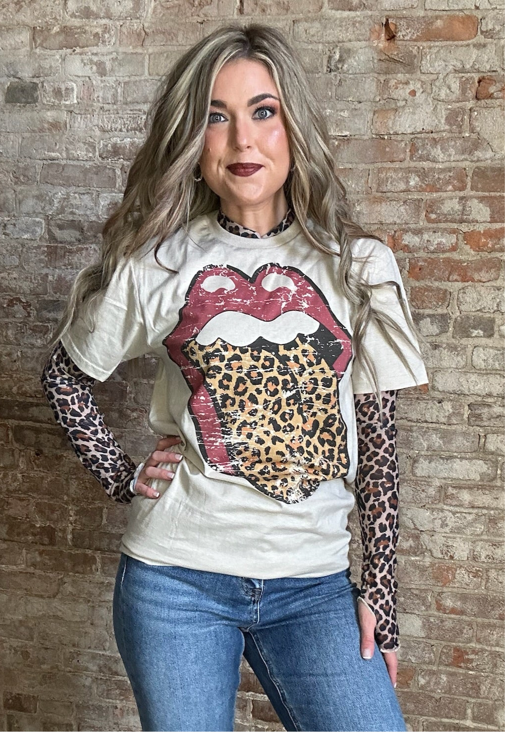 Rolling Stones Lips Graphic T-Shirt