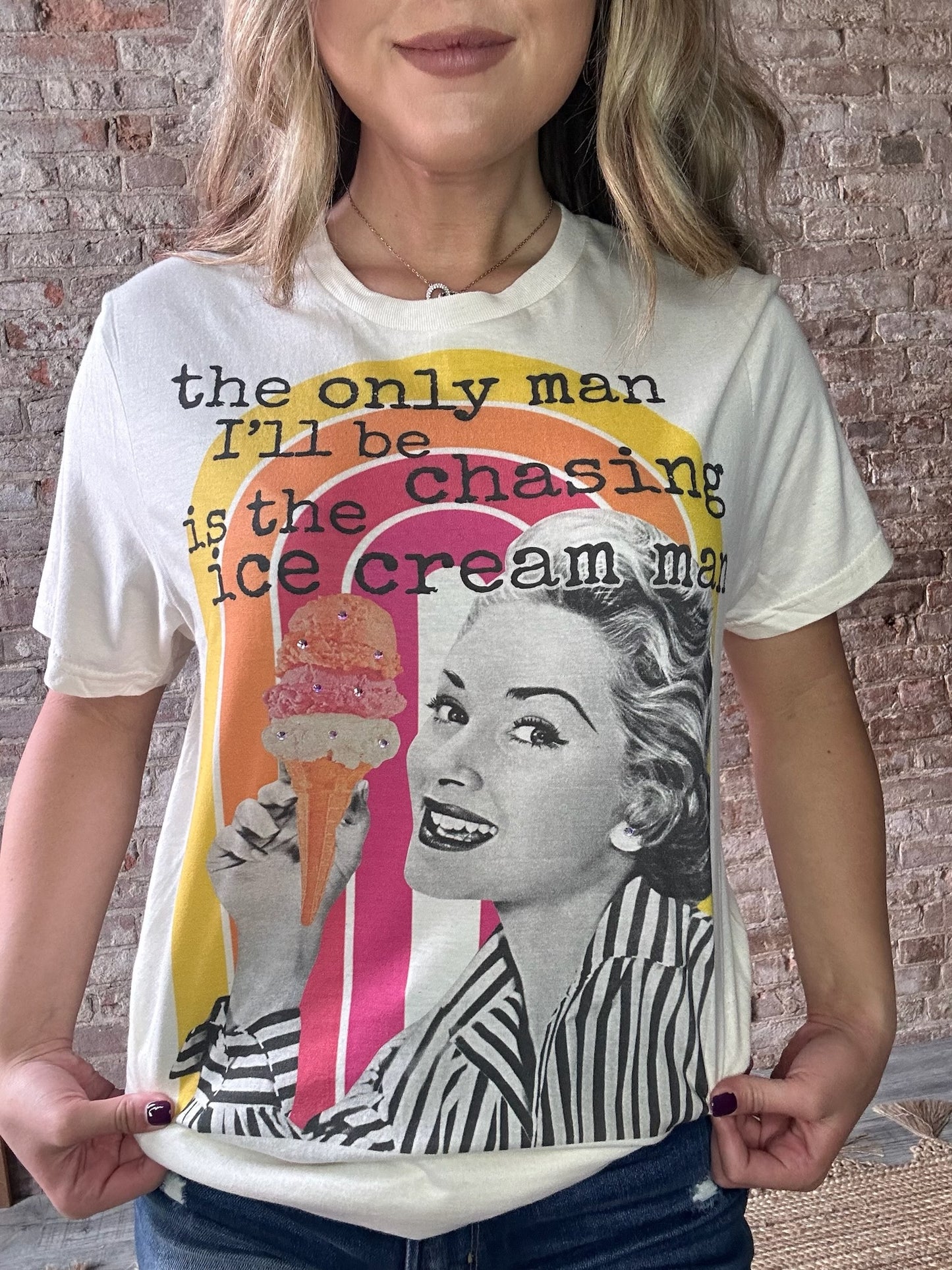Ice Cream Man Graphic T-Shirt