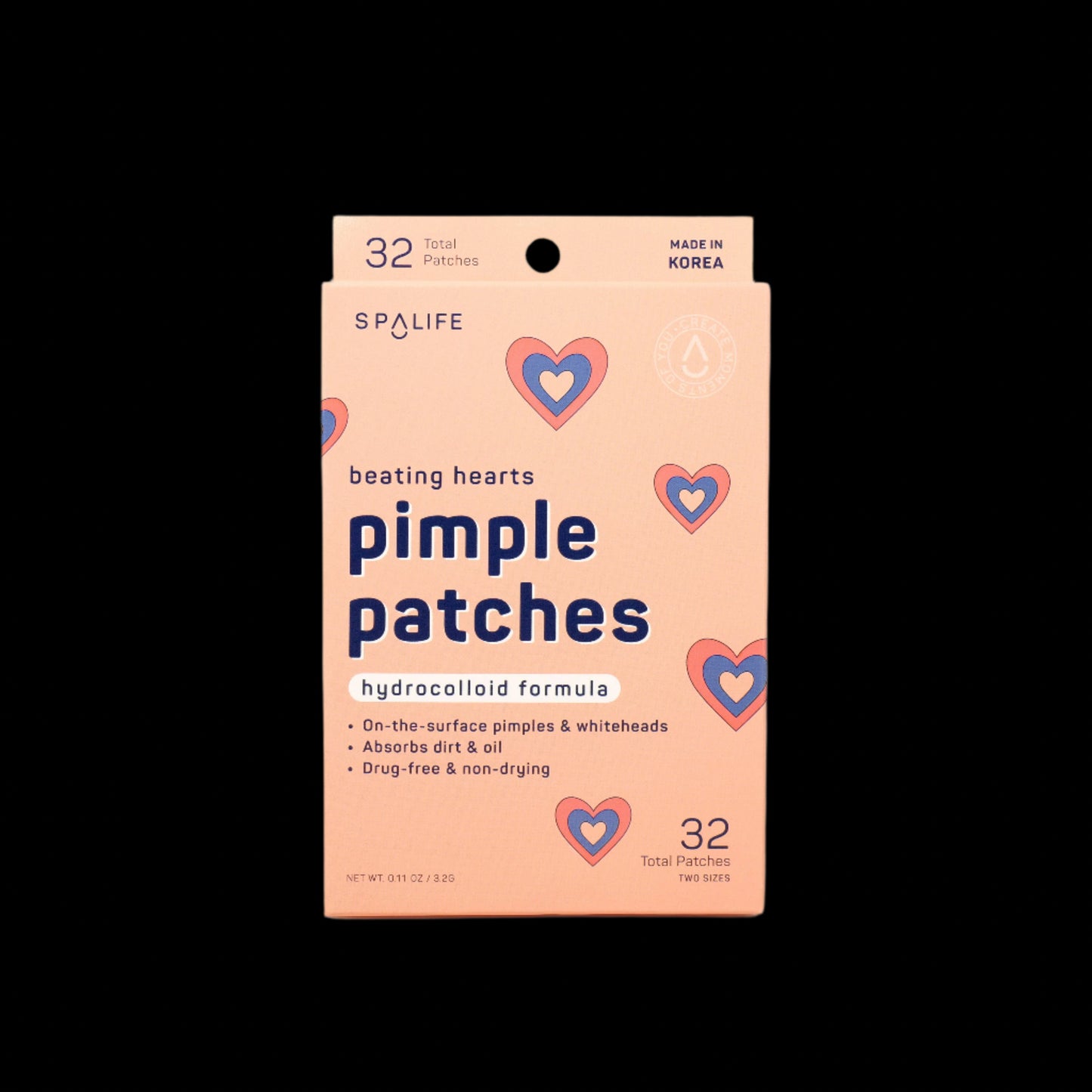 Valentines' Day Beating Hearts Hydrocolloid Pimple Patches