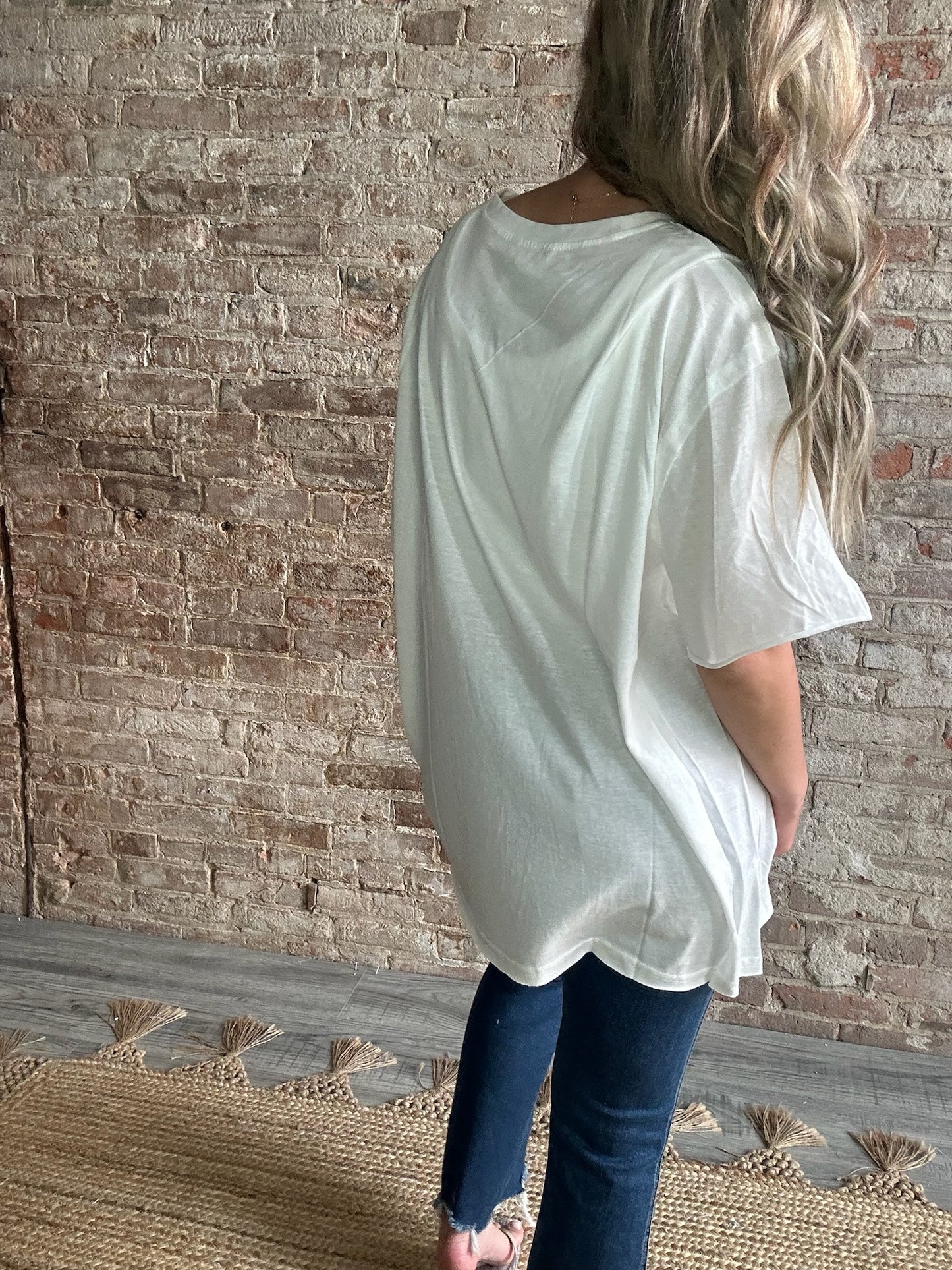 Just A Simple Soft Tee ~ Off White