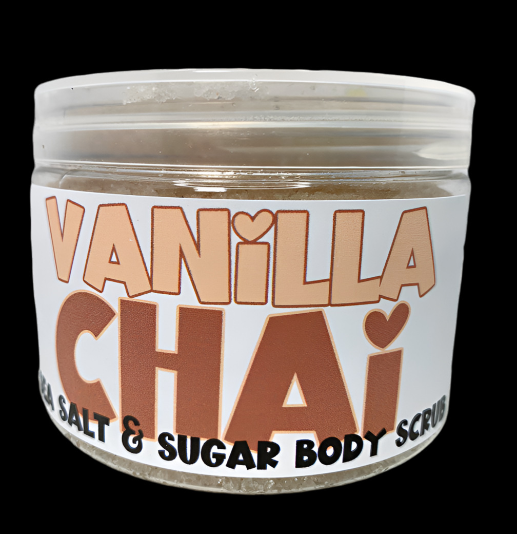 Vanilla Chai Sea Salt and Sugar Body Scrub