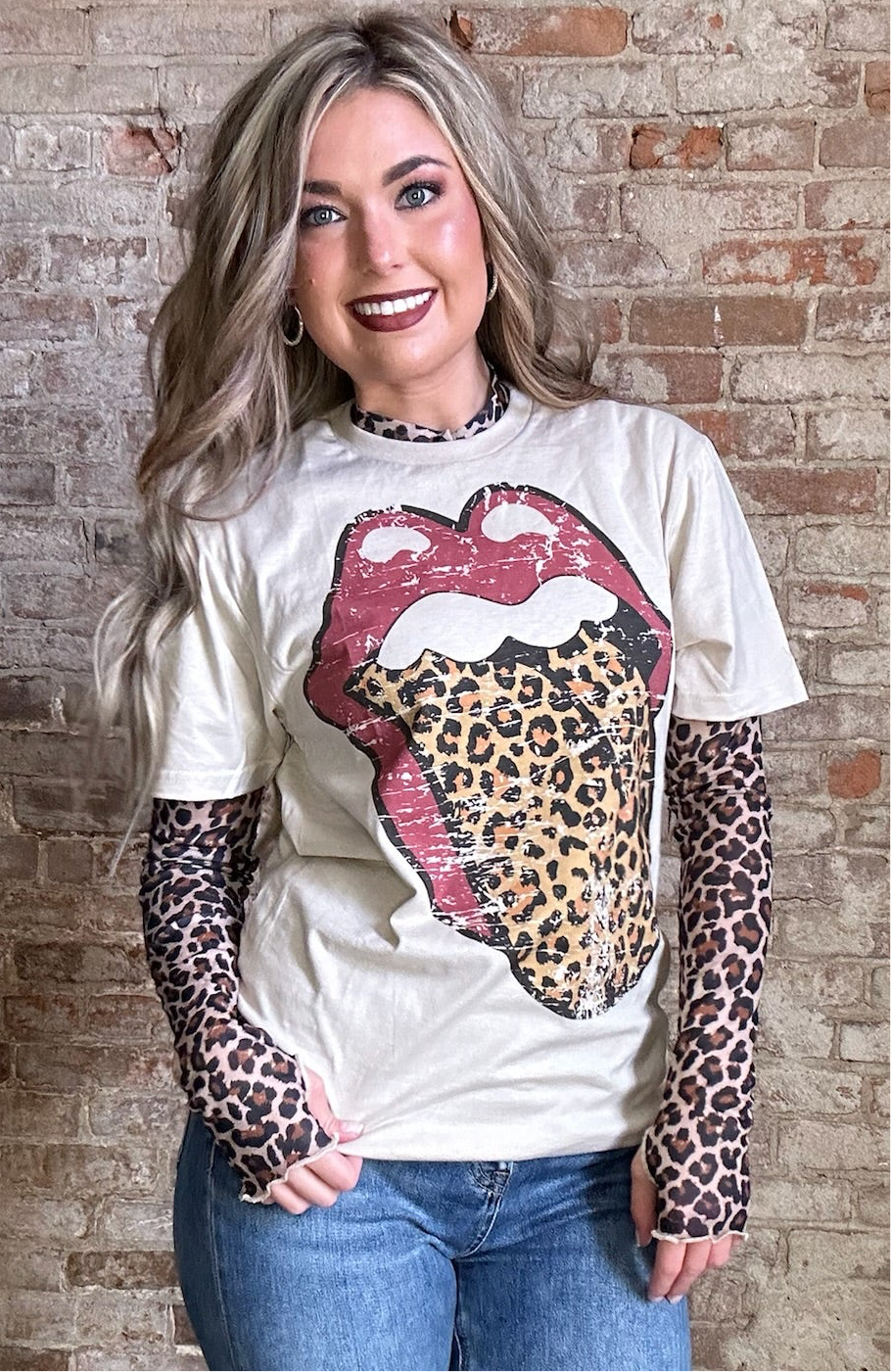 Rolling Stones Lips Graphic T-Shirt