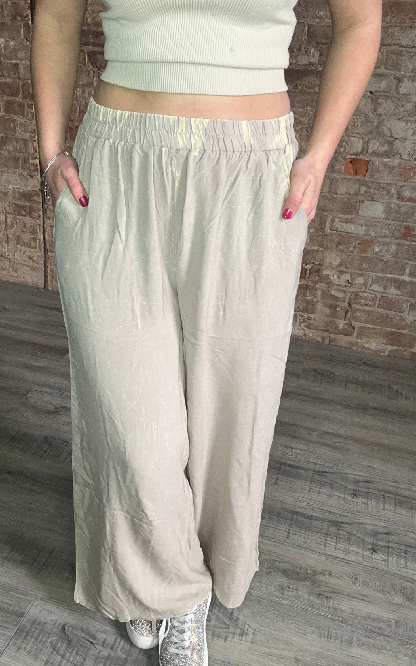 Soft Woven 2 piece Set ~ Beige