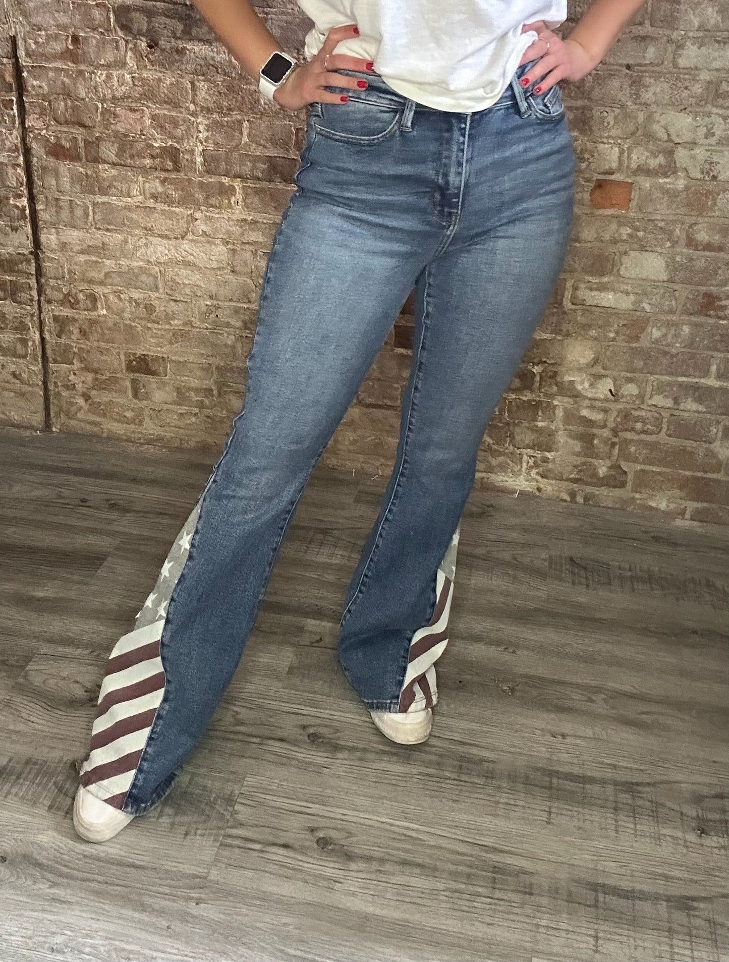 Judy Blue American Flag Jeans