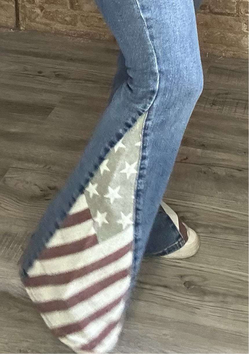 Judy Blue American Flag Jeans
