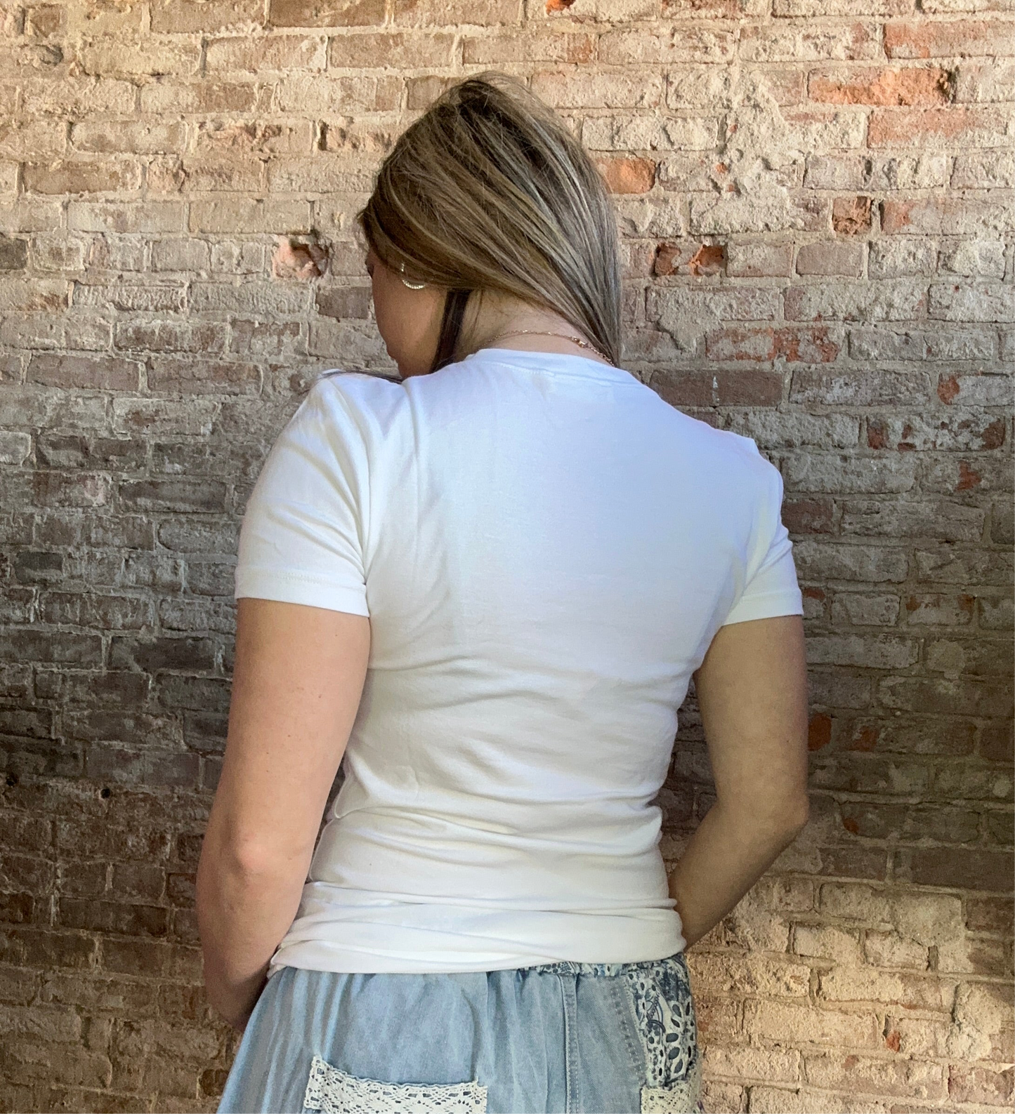 Simple Essential Tee ~ White