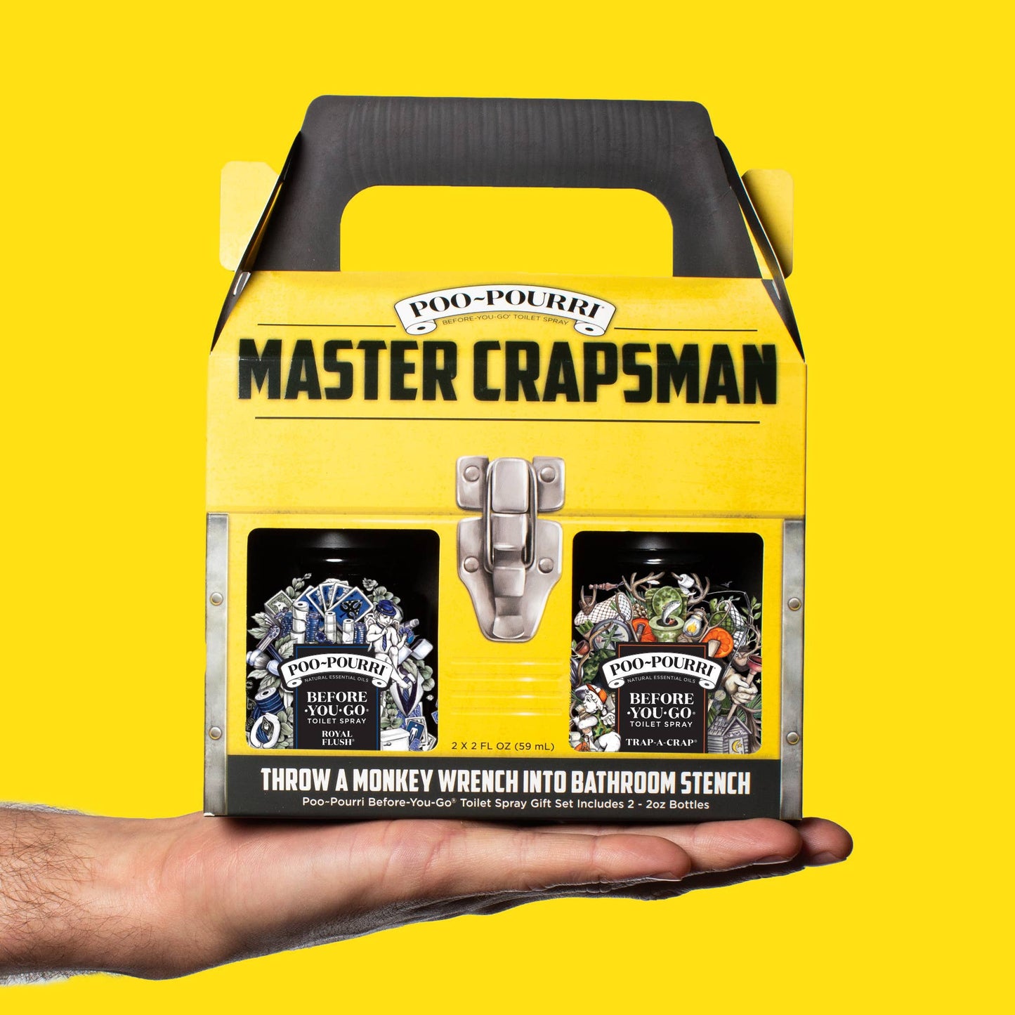 ~Pourri - Poo~Pourri Master Crapsman Gift Set 2 pack 2 oz