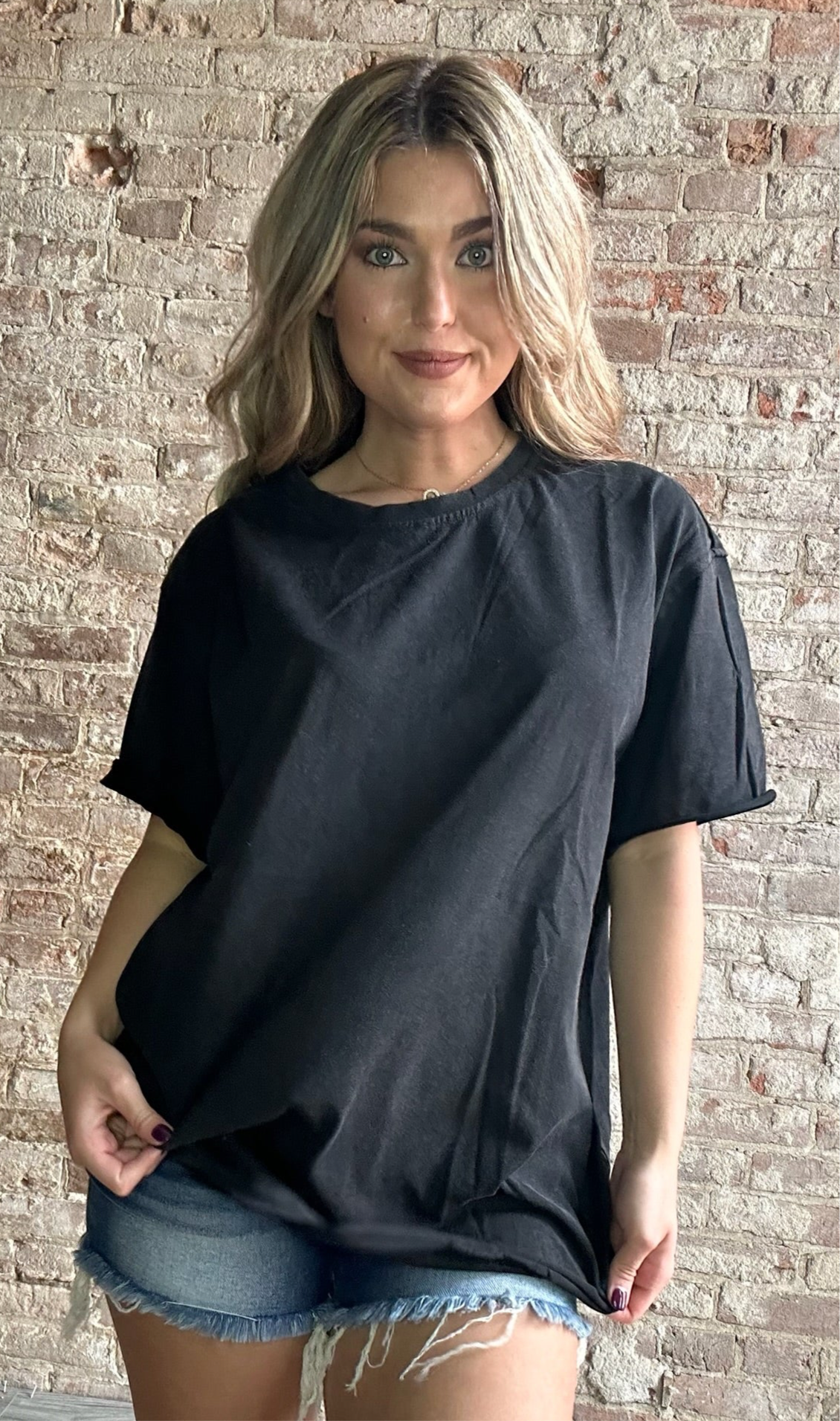 Just A Simple Soft Tee ~ Black