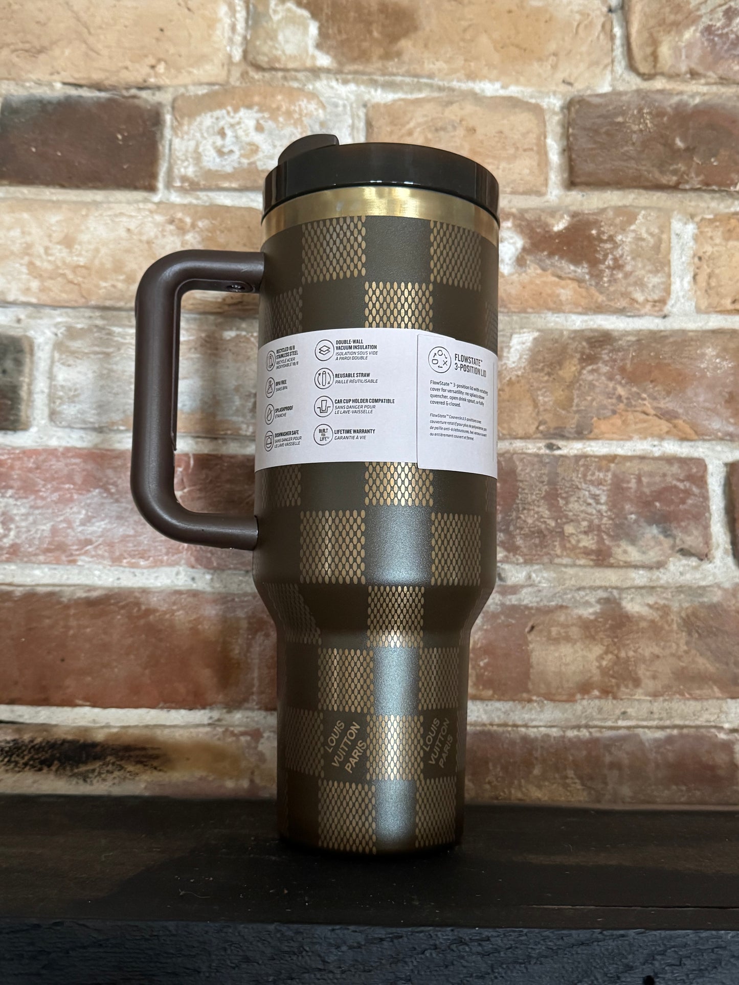 Louis Vuitton Designed Stanley~ Checked