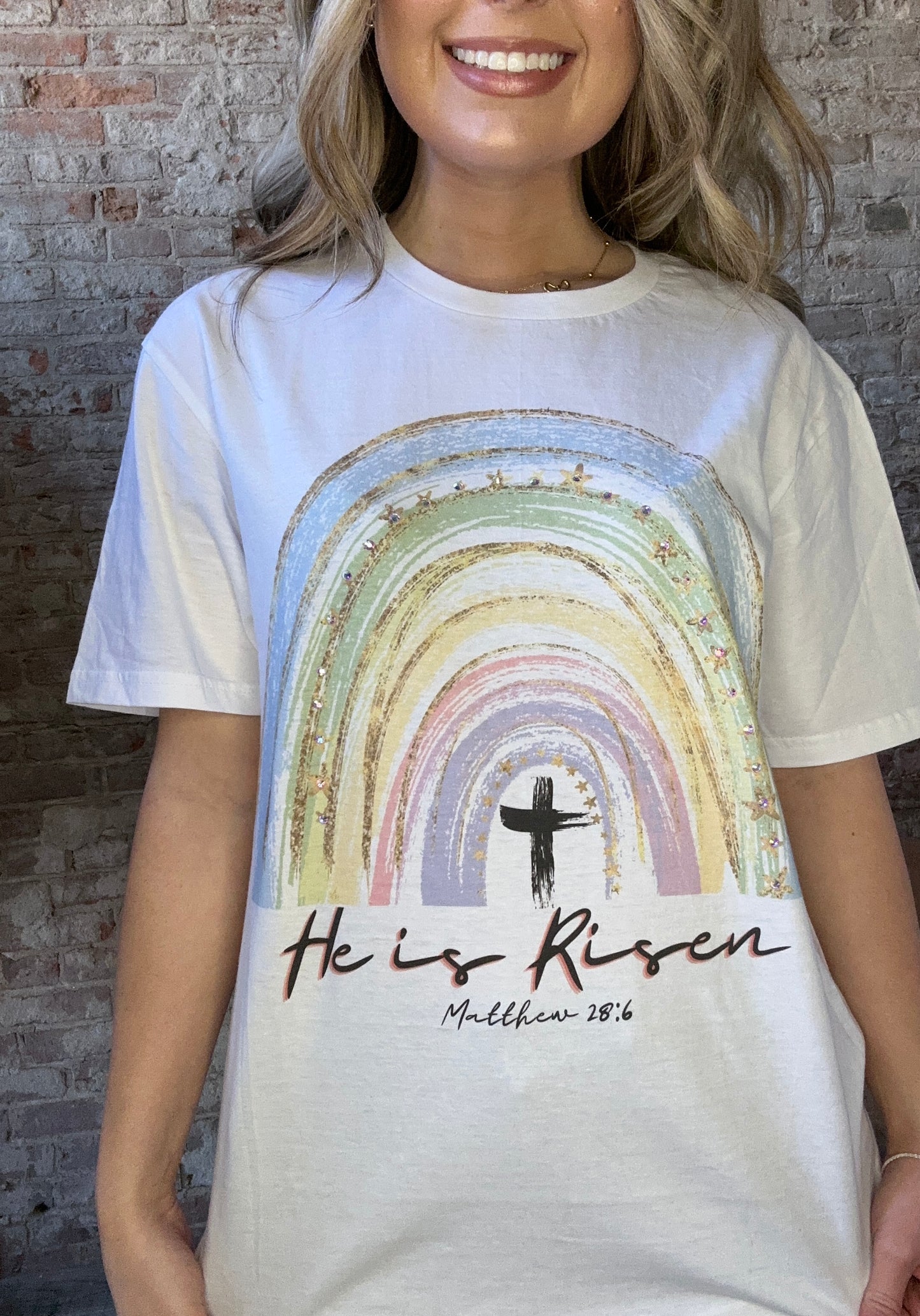 He Is Risen Graphic Tee