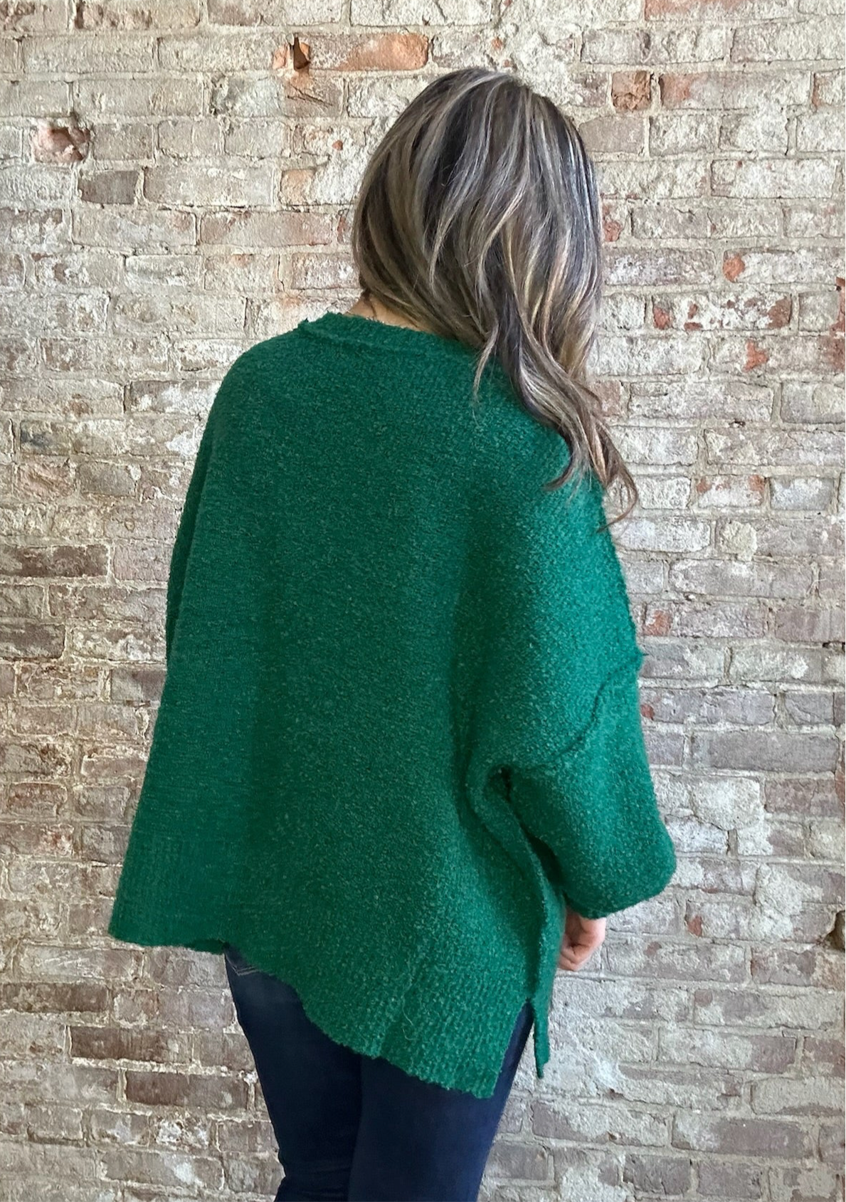 Soft and Simple Sweater ~ Green