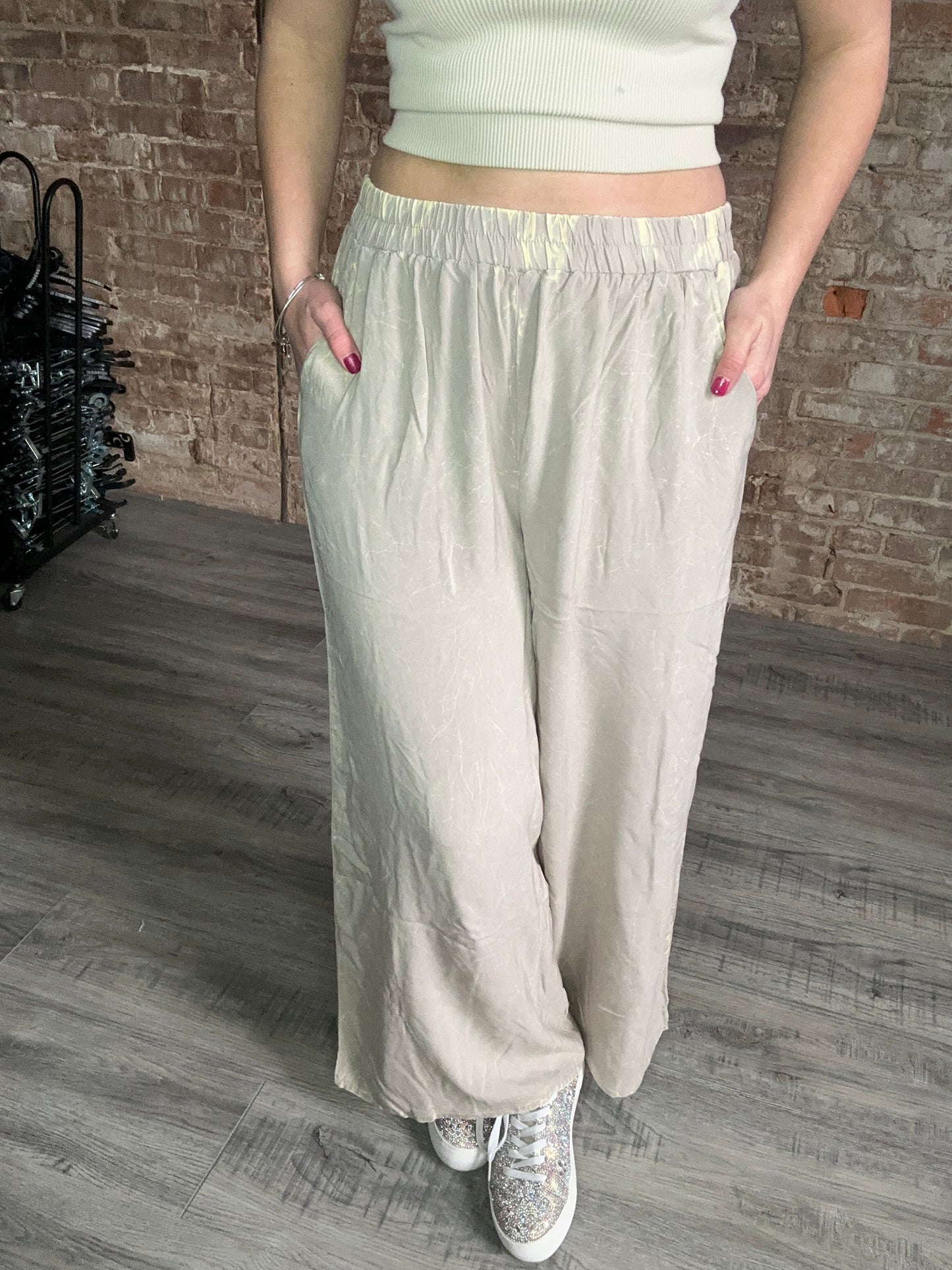Soft Woven 2 piece Set ~ Beige