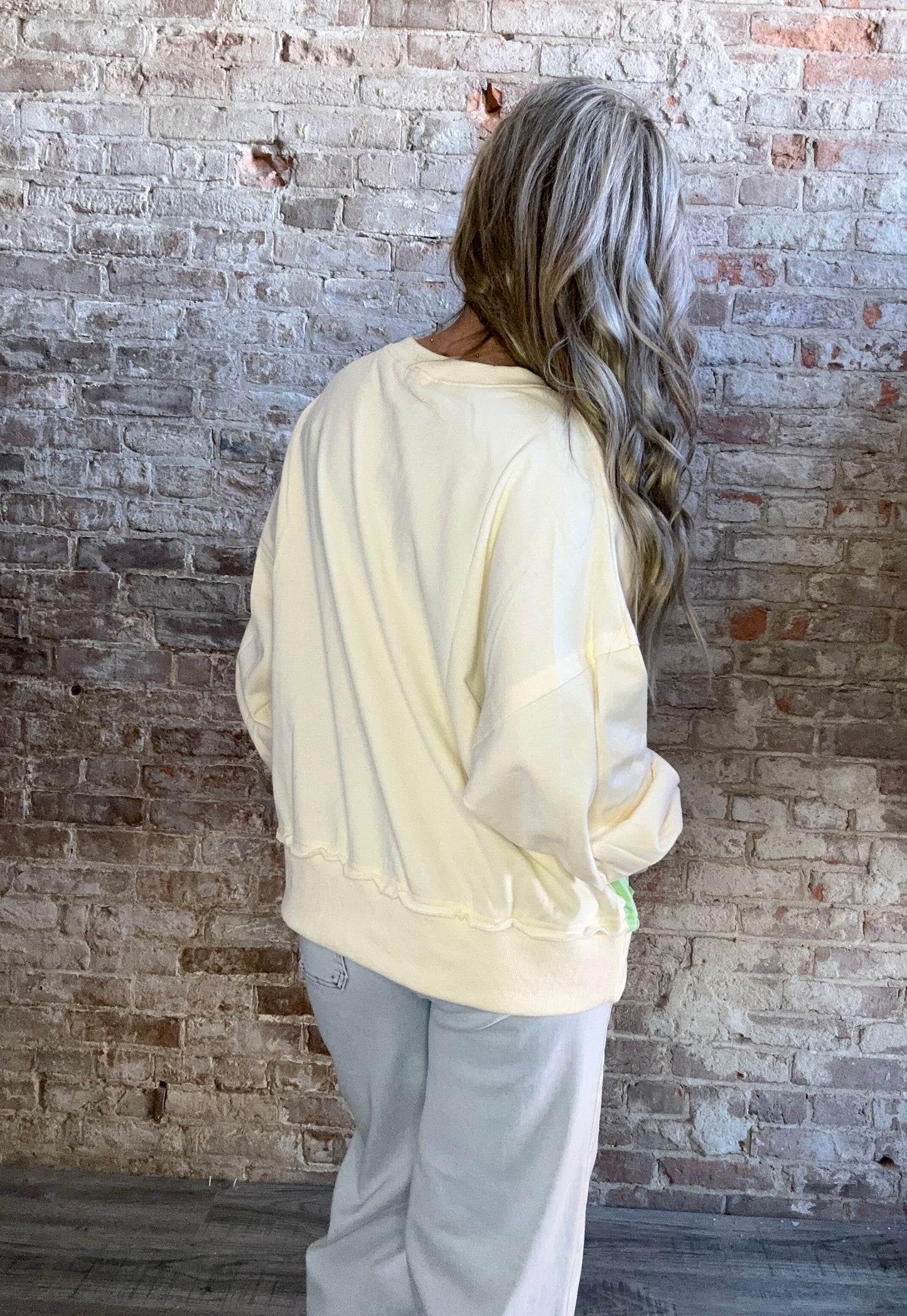 Pastel Striped Sweatshirt