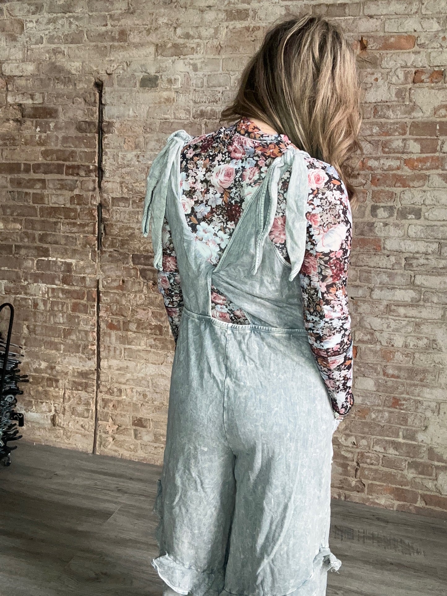 Ruffles and Eyelet Romper