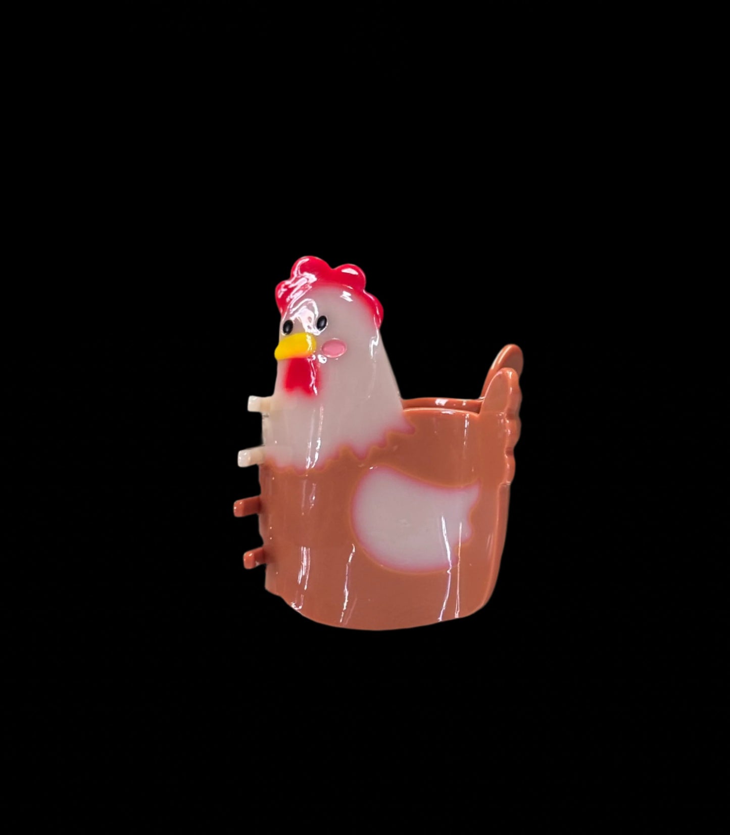 Chicken Hair Claw Clip