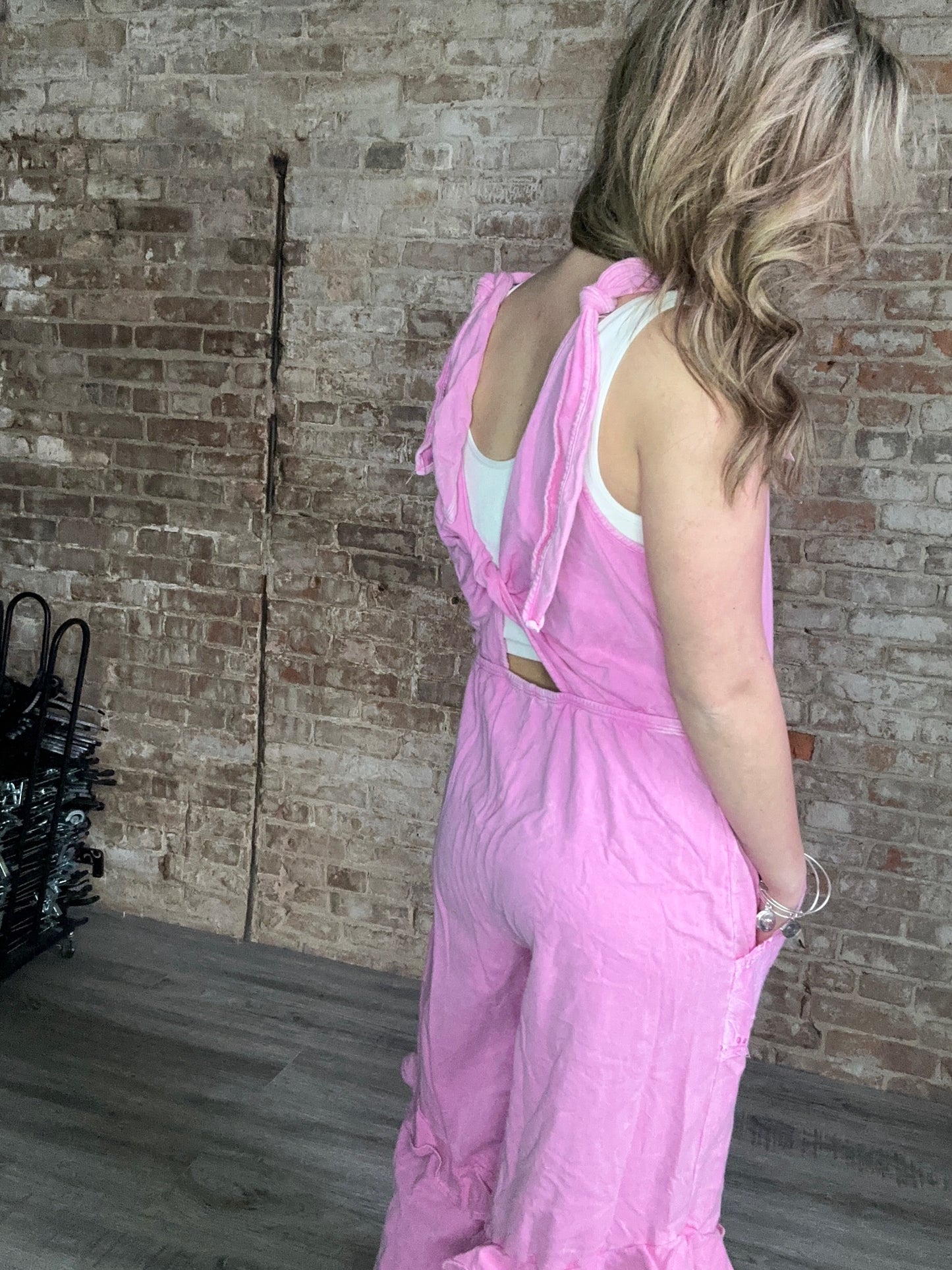 Ruffles and Eyelet Romper