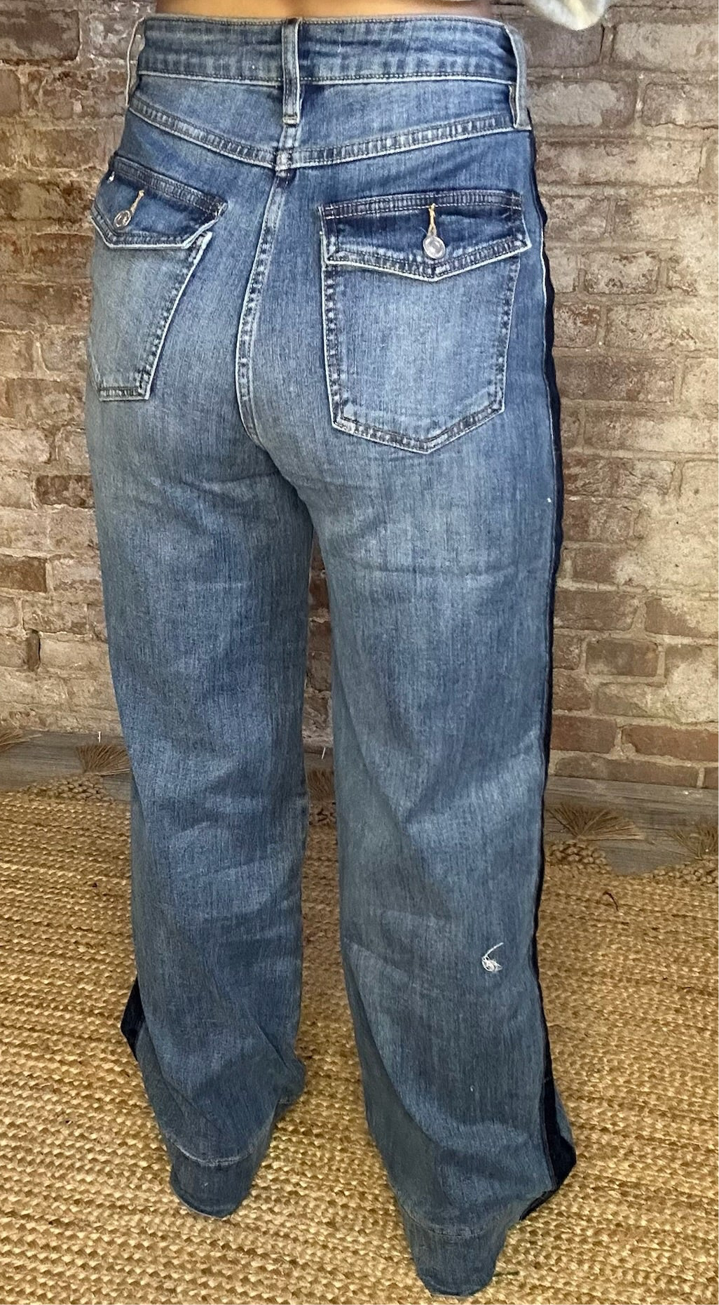 Super High Rise Tux Jeans