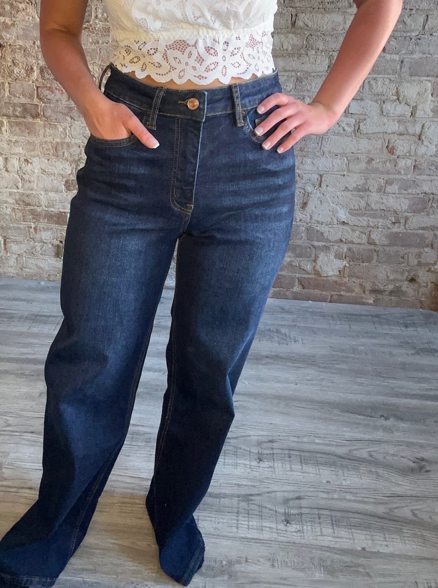 90's Vintage Super High Loose Jeans