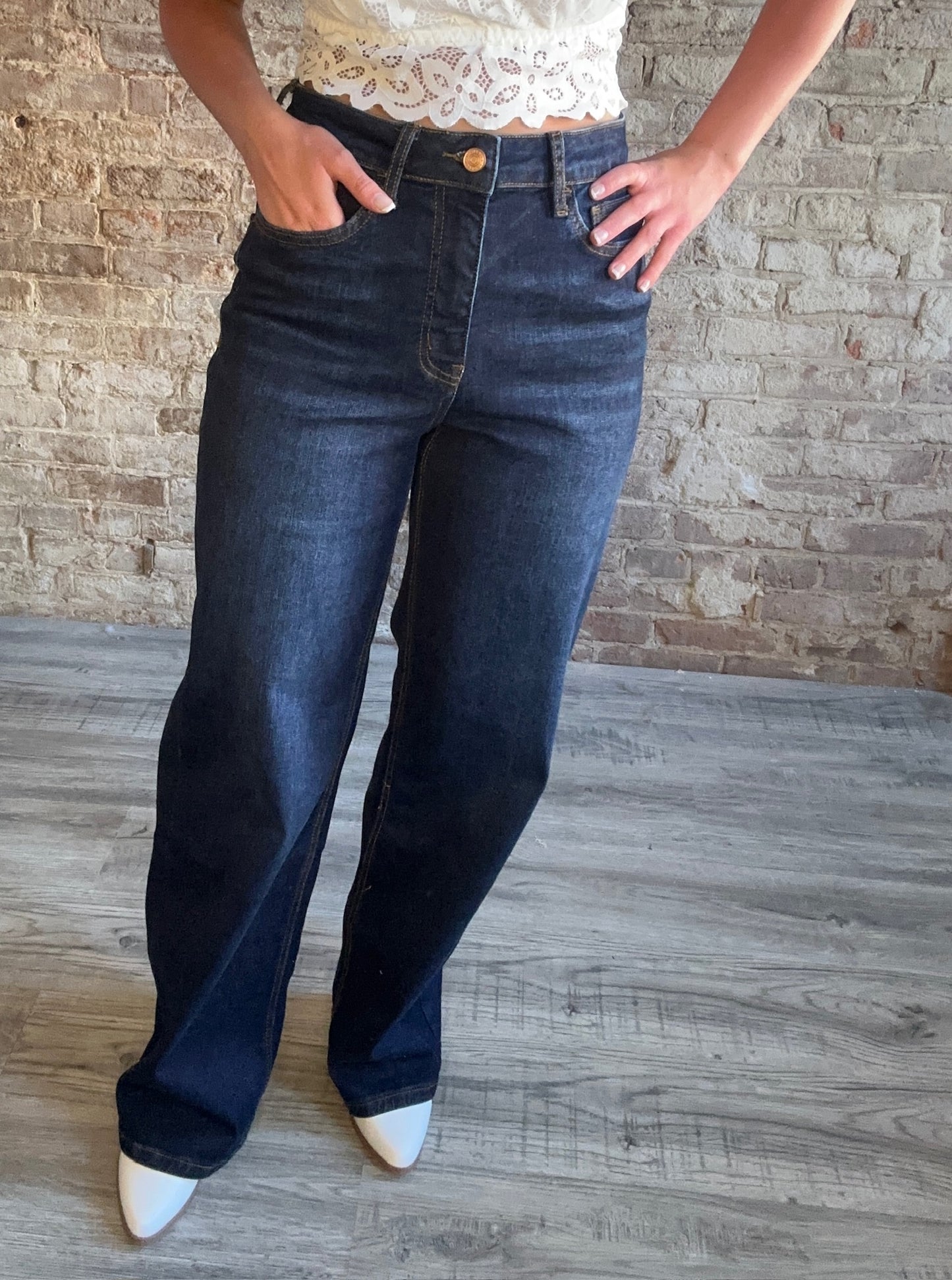 90's Vintage Super High Loose Jeans