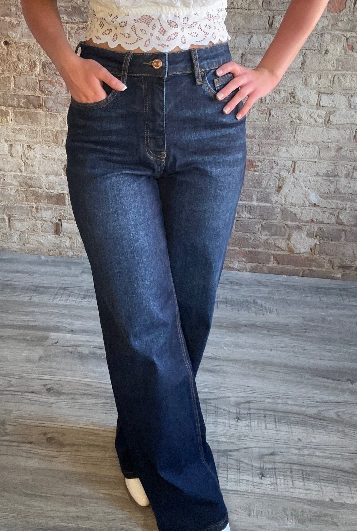 90's Vintage Super High Loose Jeans