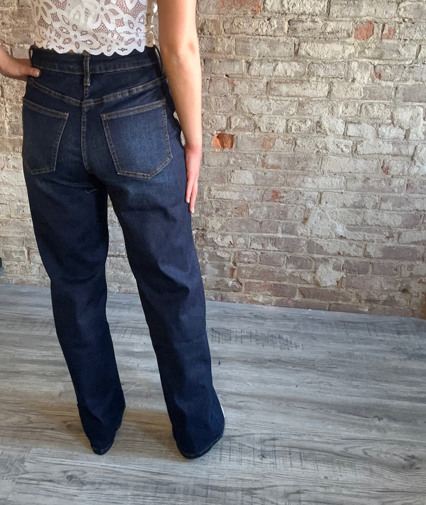 90's Vintage Super High Loose Jeans