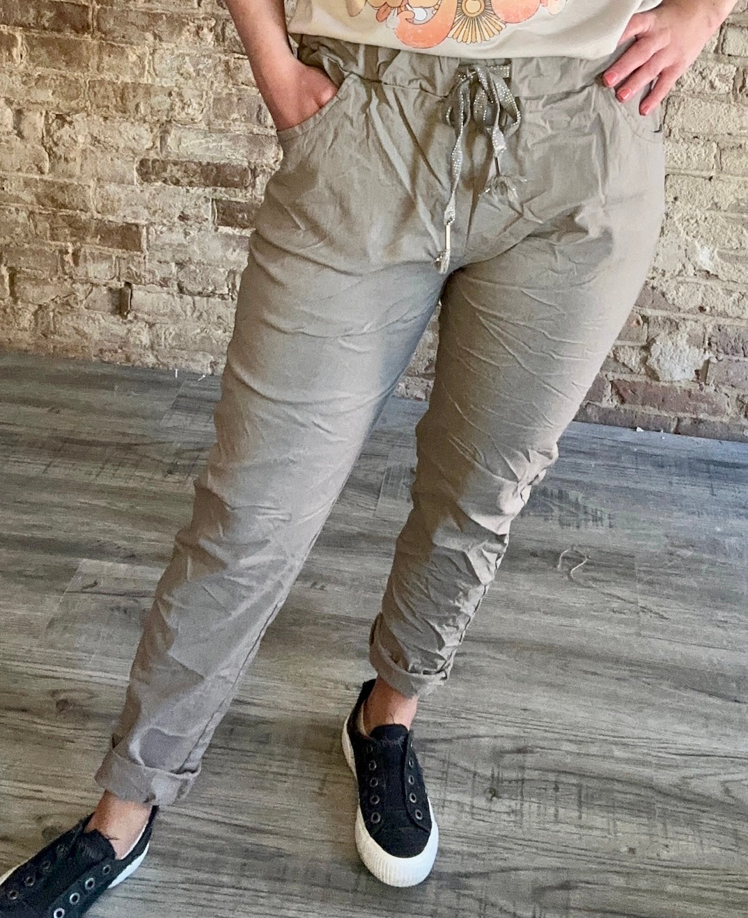 Sorta Sweet Magic Pants ~ Khaki