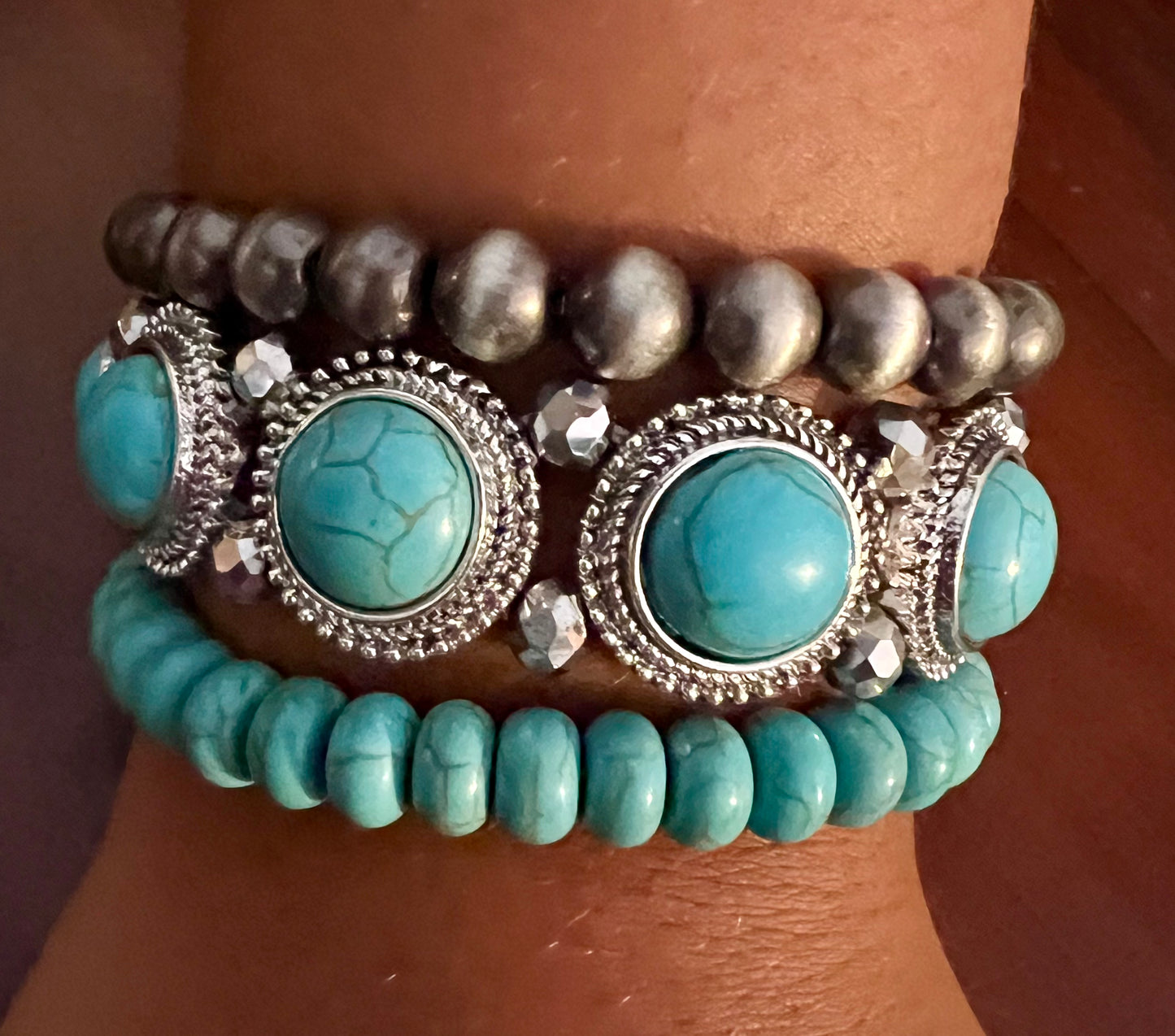 Turquoise Stack Bracelet