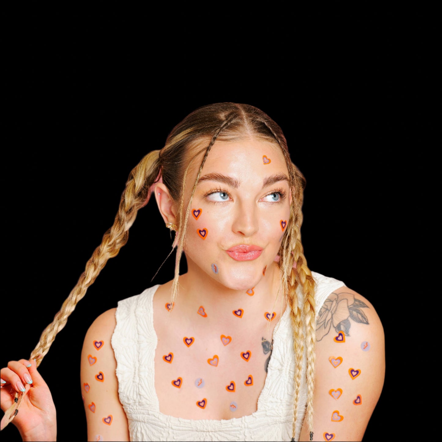 Valentines' Day Beating Hearts Hydrocolloid Pimple Patches