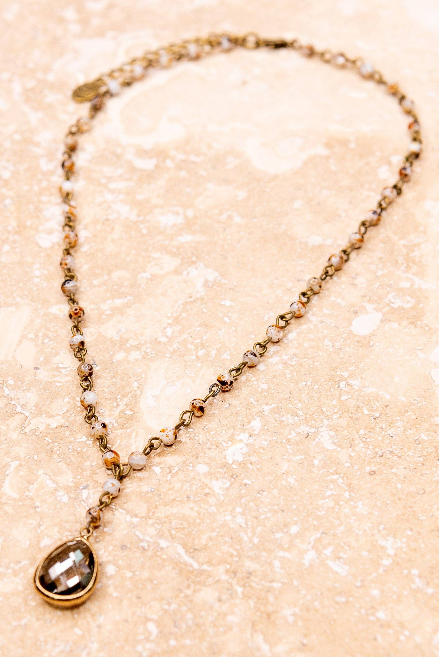 Faye Necklace ~ White