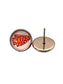 Our Little Charms - KC Arrowhead Football Stud Earrings
