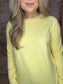 The Softest Knit Pullover Sweater ~ Yellow