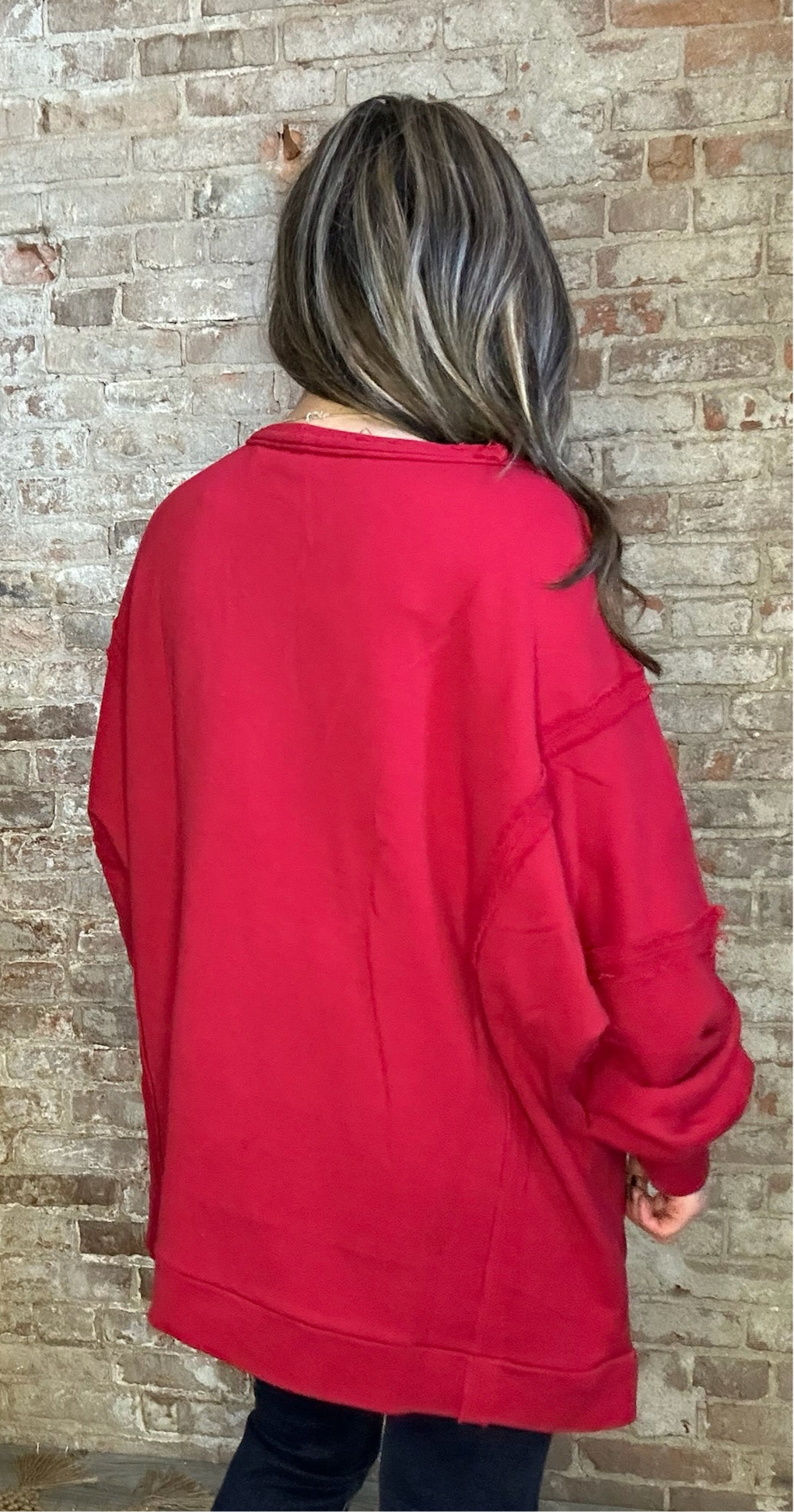 Christmas Goodies Sweatshirt ~ Red