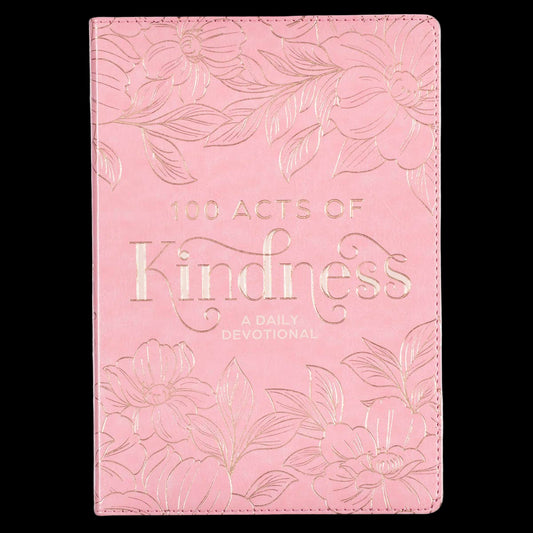 Devotional 100 Acts of Kindness Faux Leather