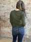 Microfiber Long Sleeve Tee ~ Olive