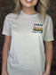 Western 'Love Grows Deep, Corn Grows Tall' Graphic Tee ~ Off White