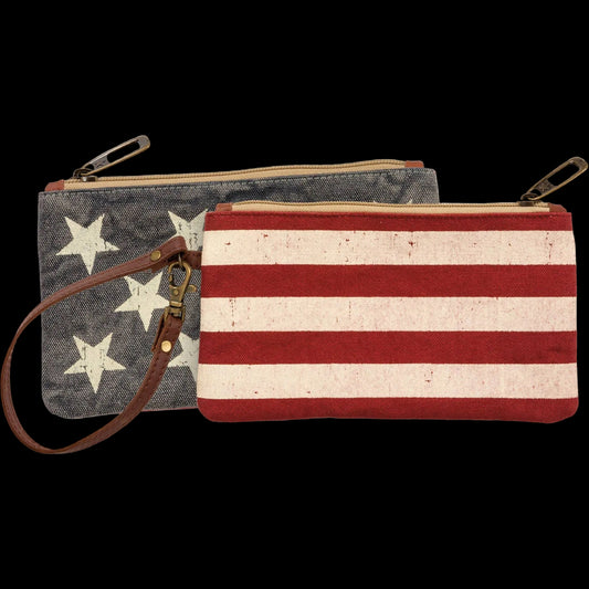 Stars Stripes Wristlet