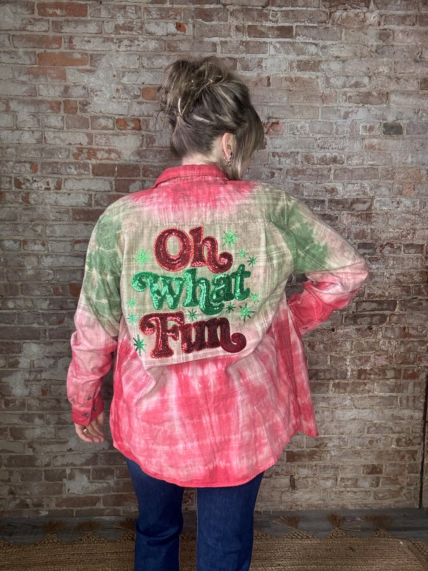 Oh What Fun Christmas Flannel