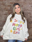 Reversible Mock Neck Sweatshirt ~ In My Happy Girl Era