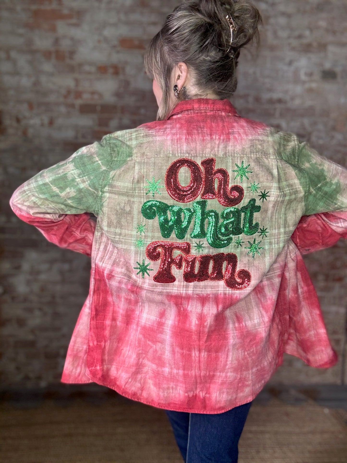 Oh What Fun Christmas Flannel