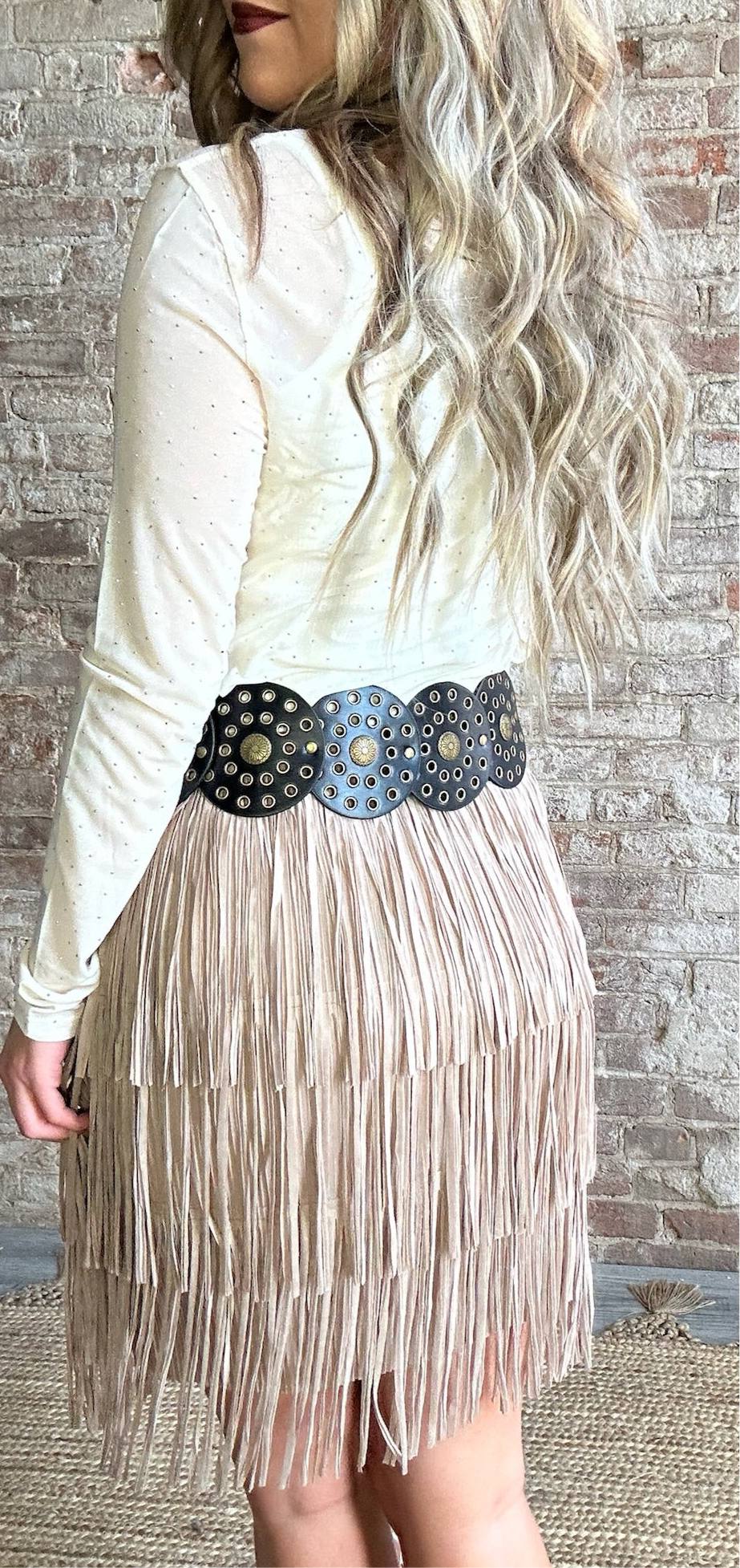 Sweet Fringe Skirt