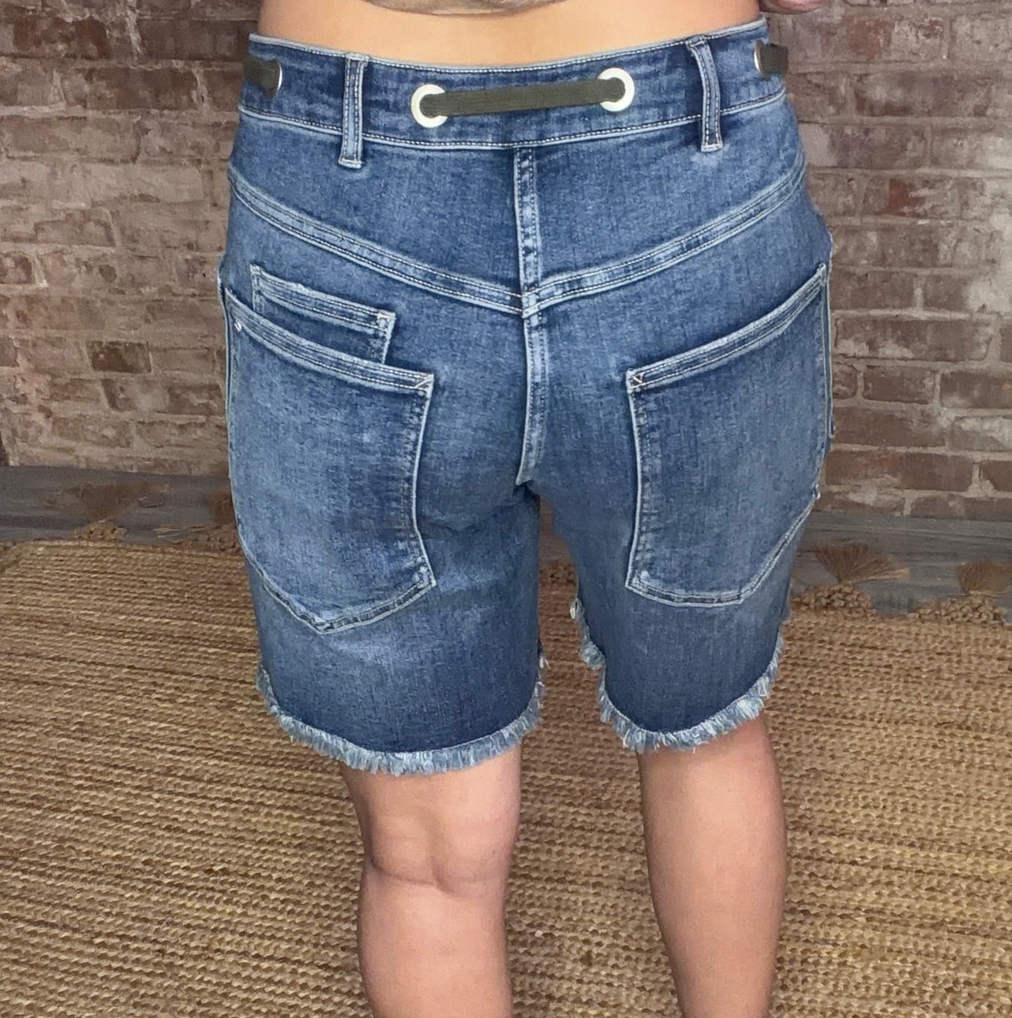 High Rise Boat Shorts