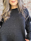 Black Shimmery Sweater