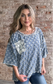 Denim Laser Cut Shirt