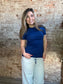 Simple Essential Tee ~ Navy